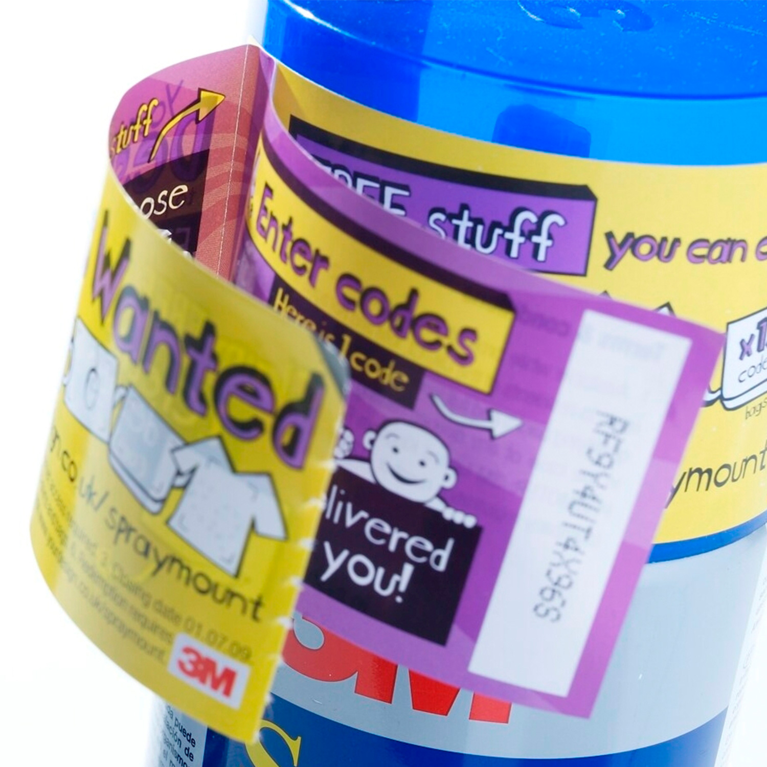 retail product promotion label